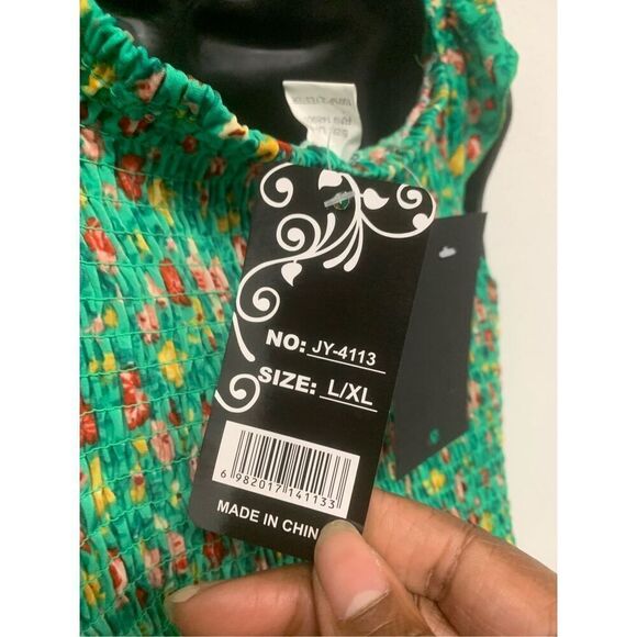 2 Piece Floral Patterned Skort And Top Set - Picture 8 of 8